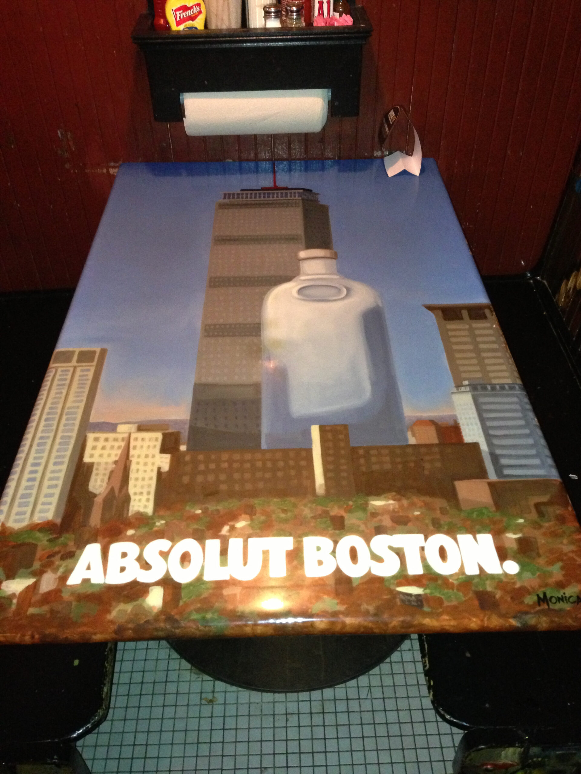 Absolut Boston table