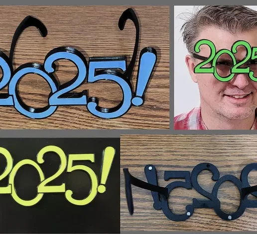 3D printed 2025 glasses